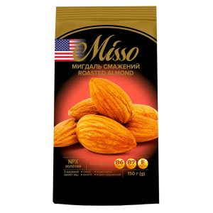 Migdale prajite si sarate Misso, 150g