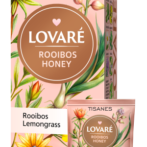 Ceai Lovare Rooibos Honey 24 plicuri
